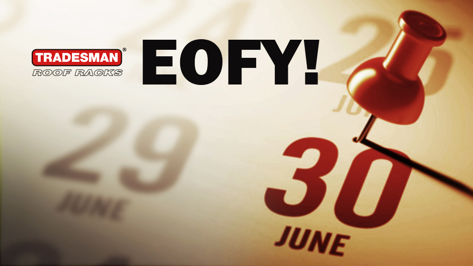 Blog hero image showing marker pin on calendar date of 30 June and text in large caps EOFY!